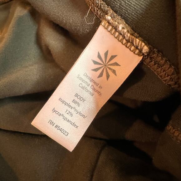 Athleta Green Metro Drifter High Rise Tight Leggings Size Small - Picture 7 of 8